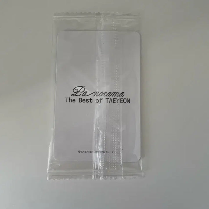 [BUNJANG] Taeyeon Panorama POB Photocard Sealed / 태연 파노라마 케타포 특전 포카 미개봉 양도