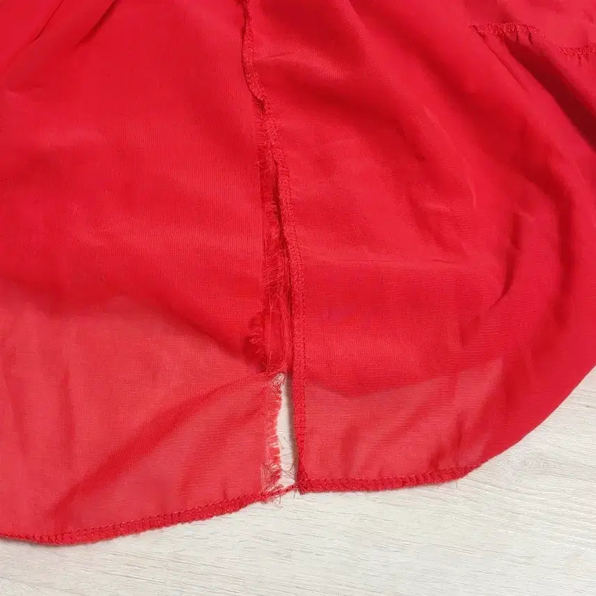 [BUNJANG] Vacation Red Long Dress / 휴양지 레드 롱 원피스 비치