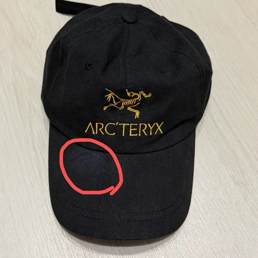 [BUNJANG] Arc'teryx x Palace Ball Cap - Black / 아크테릭스 x 팔라스 볼캡 모자 블랙