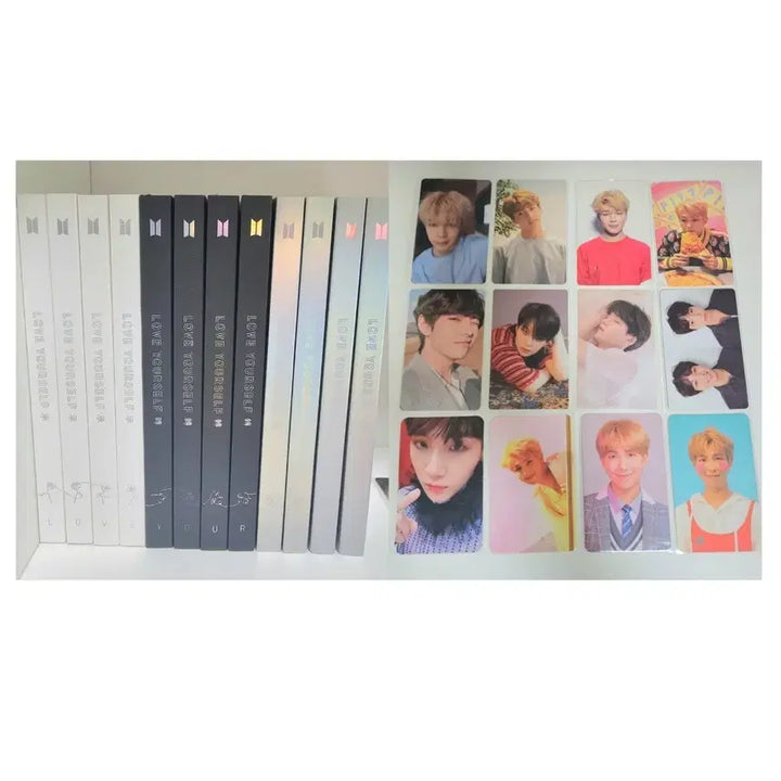 방탄소년단 Love Yourself 럽셀 앨범 세트 포카 일괄
