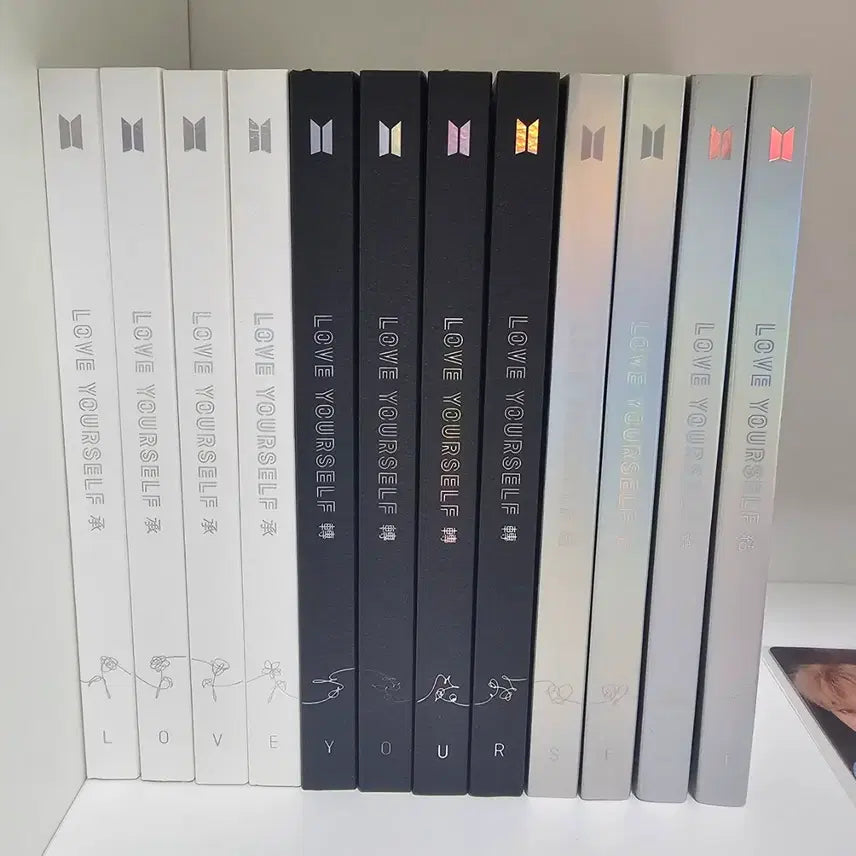 방탄소년단 Love Yourself 럽셀 앨범 세트 포카 일괄