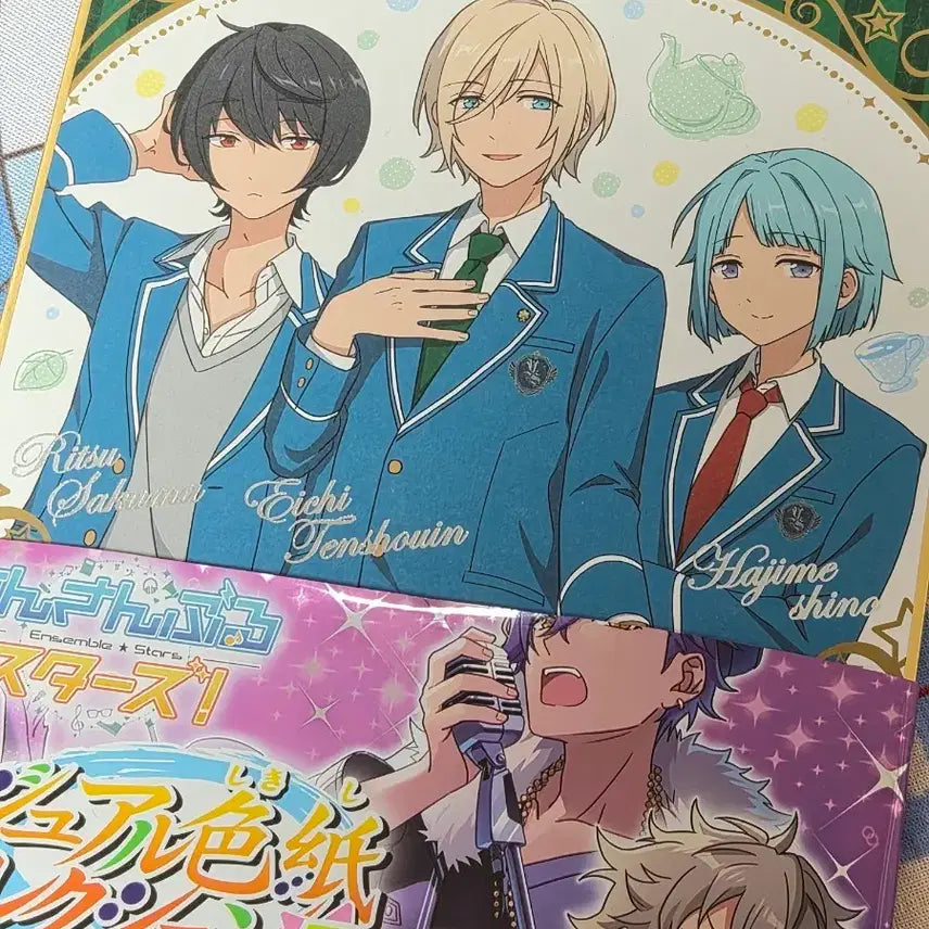 [BUNJANG] Ensemble Stars Knights Color Paper / 앙스타 홍차부 색지