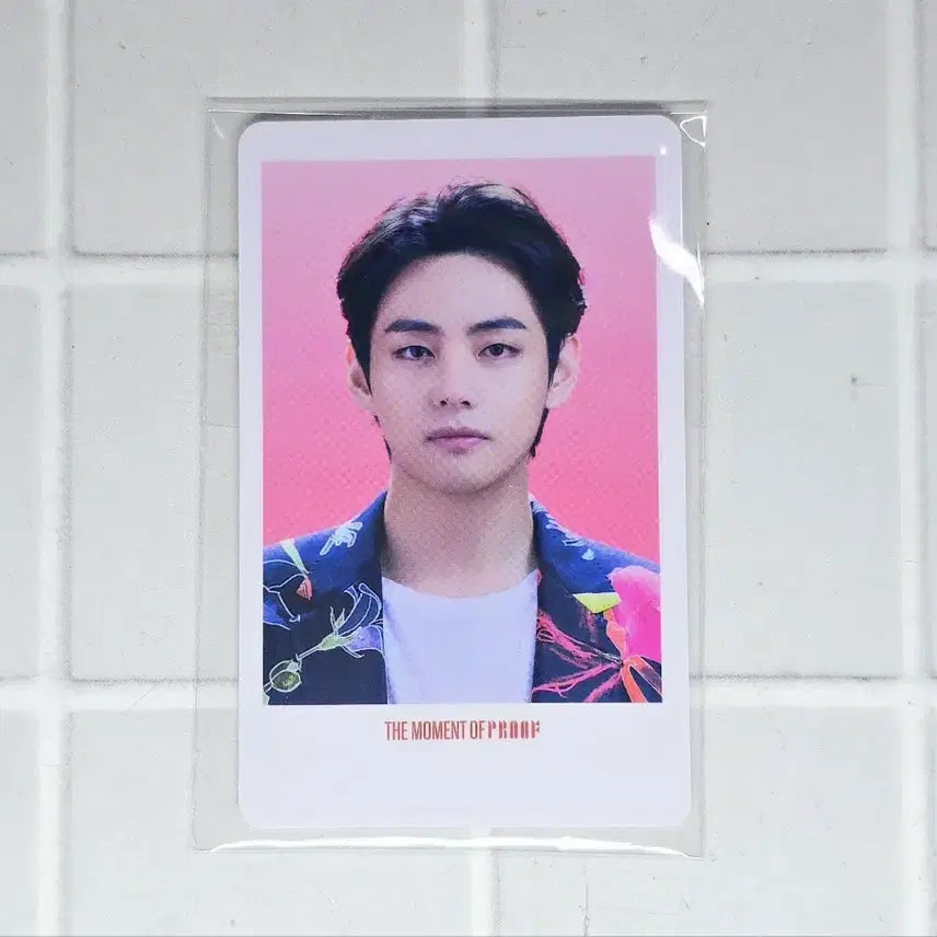 방탄소년단 프루프 컬렉터 에디션 특전 뷔 포토카드 BTS V POCA