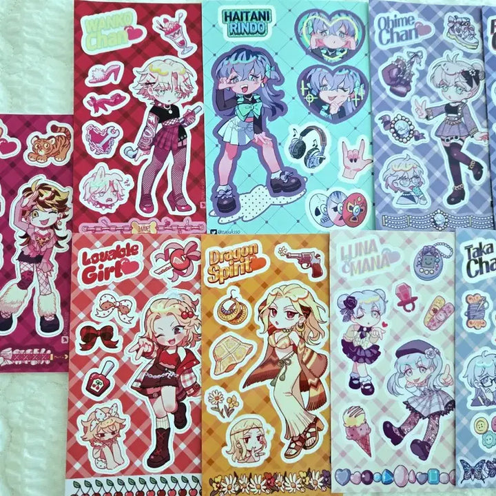 [BUNJANG] Tokyo Revengers Unofficial Sticker and Polaroid Bundle Set / 도리벤 비공굿 스티커 폴라로이드 일괄