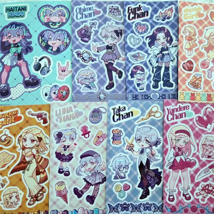 [BUNJANG] Tokyo Revengers Unofficial Sticker and Polaroid Bundle Set / 도리벤 비공굿 스티커 폴라로이드 일괄