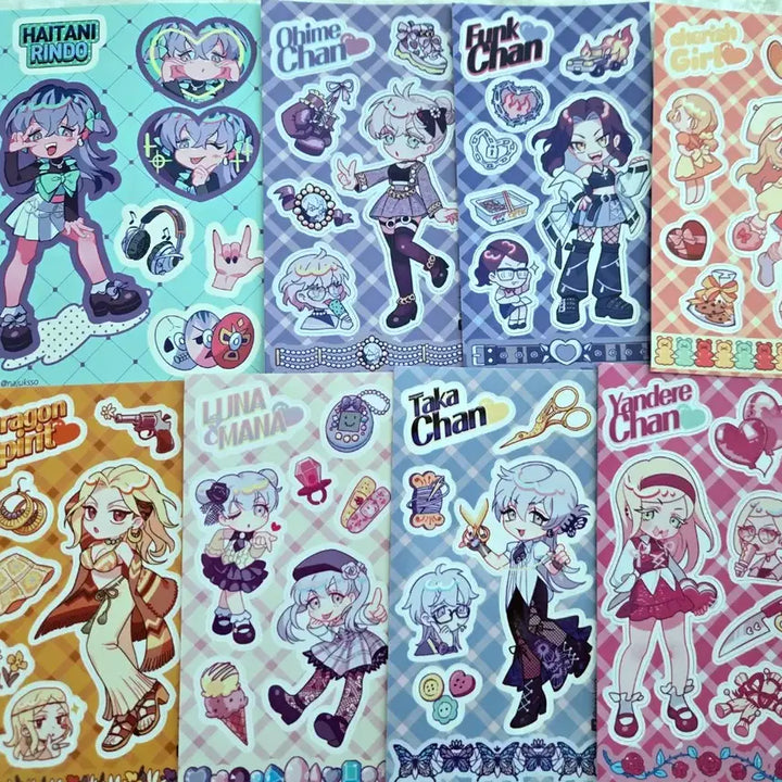 [BUNJANG] Tokyo Revengers Unofficial Sticker and Polaroid Bundle Set / 도리벤 비공굿 스티커 폴라로이드 일괄