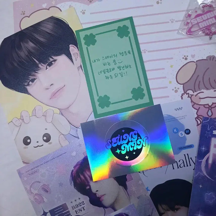 스트레이키즈 스키즈 리노 리빗 생카 굿즈 비공굿 키링 부채 엽서 스티커