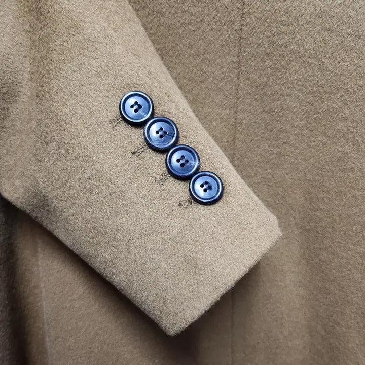 [BUNJANG] Giordano Camel Brown Single Wool Coat / 지오다노 카멜 브라운 싱글 울코트