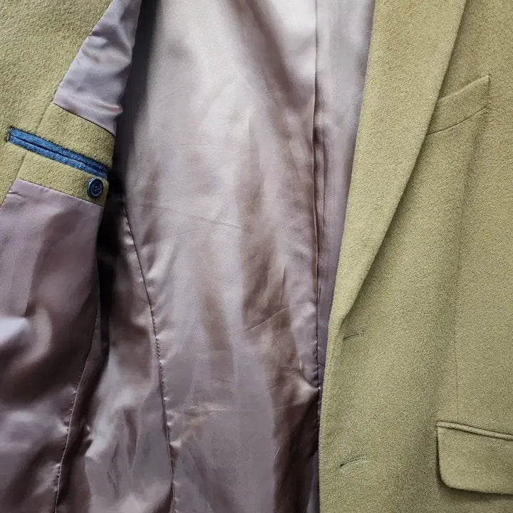 [BUNJANG] Giordano Camel Brown Single Wool Coat / 지오다노 카멜 브라운 싱글 울코트