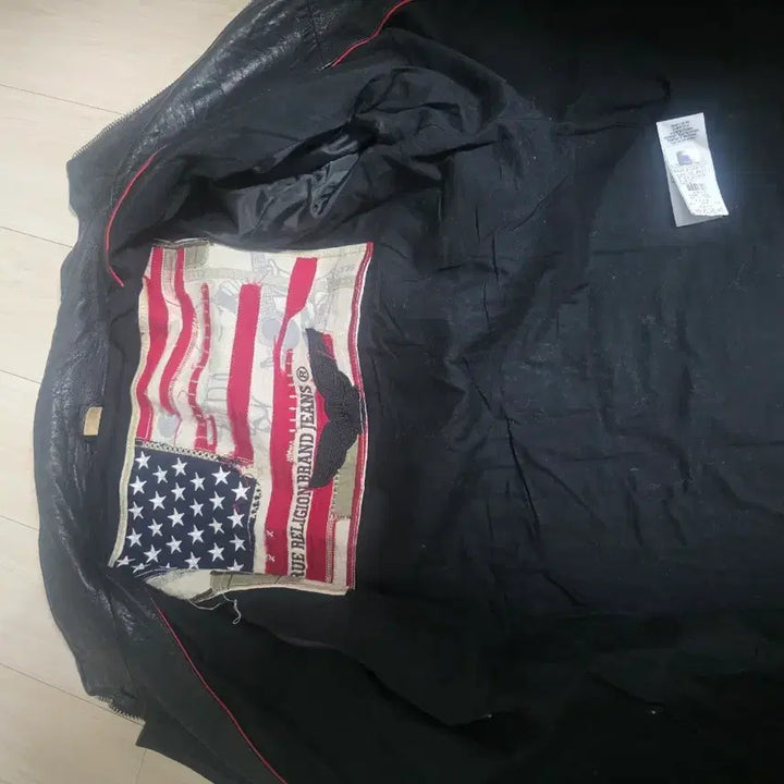 [BUNJANG] True Religion Leather Jacket / 트루릴리젼 양가죽 100~105