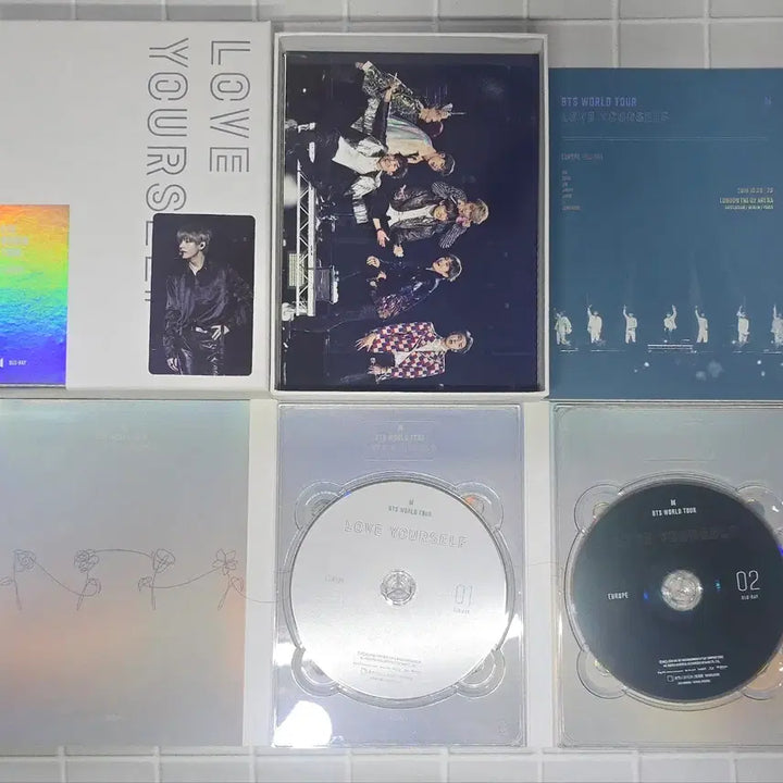 방탄소년단 LYS 유럽 블루레이 풀셋 뷔 포토카드 포함 BTS V PC