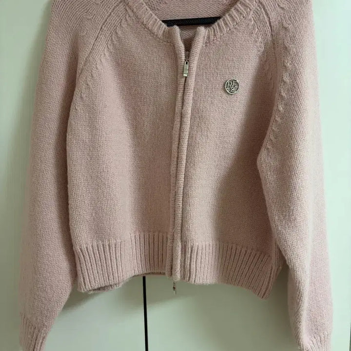 [BUNJANG] Rose Franz Knit Cardigan / 로제프란츠 니트 가디건 핑크