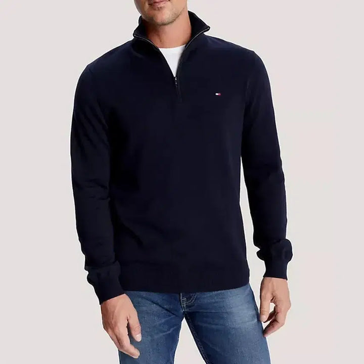 [BUNJANG] Tommy Hilfiger Half-Zip Pullover / 타미힐피거 하프집업