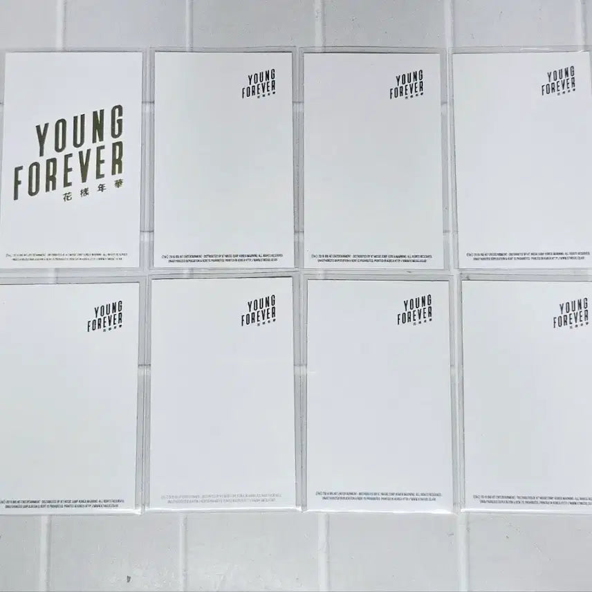 방탄소년단 DOPE 포카 세트 8장 일괄 BTS DOPE PC SET