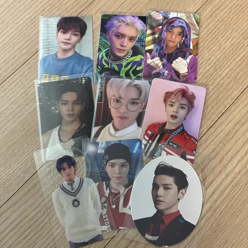 엔시티 태용 포카 일괄 127 슬애 스쿨키트 유니버스 펀치 질주