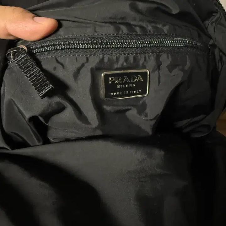 [BUNJANG] Prada Sport Utility Leather Nylon Backpack / 프라다 스포츠 유틸리티 레더 나일론 백팩