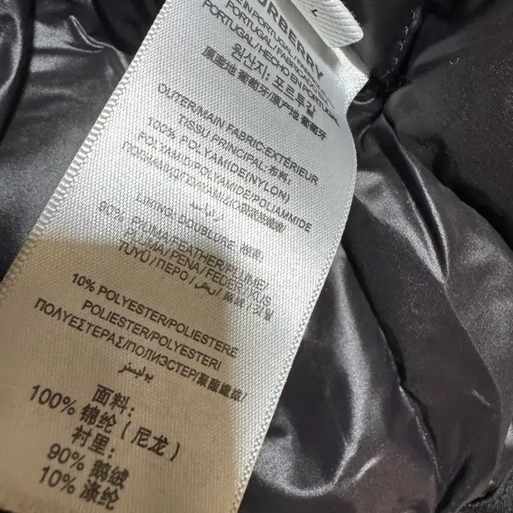 [BUNJANG] Burberry Padded Jacket - Large / 버버리패딩라지