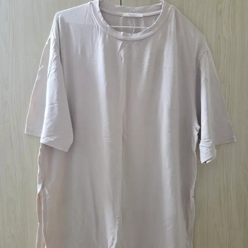 [BUNJANG] Oversized Beige Short Sleeve T-Shirt / 베이지색 반팔 티셔츠