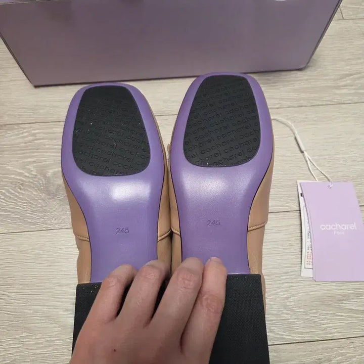 [BUNJANG] Cacharel 22FW Leather Loafers (245) / (새상품) 까사렐 22FW 양가죽 로퍼 (245)