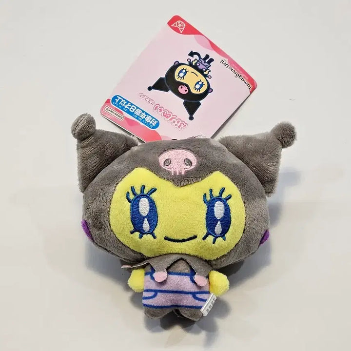 [BUNJANG] Sanrio Kuromi Melody Plush Mascot Keyring / 미사용) 다마고치 산리오 쿠로미 멜로디치 플러시 마스코트 키체인키링 인형