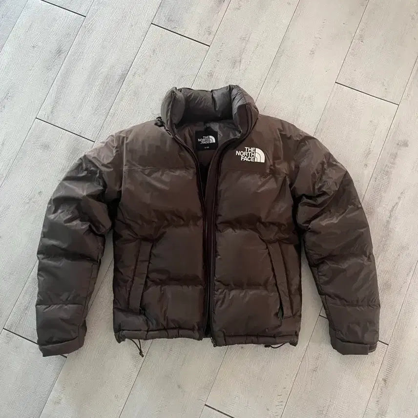 [BUNJANG] The North Face 1996 Water Shield Nuptse Padded Jacket Beige Brown / 노스페이스 1996 워터 쉴드 눕시 패딩 베이지 브라운