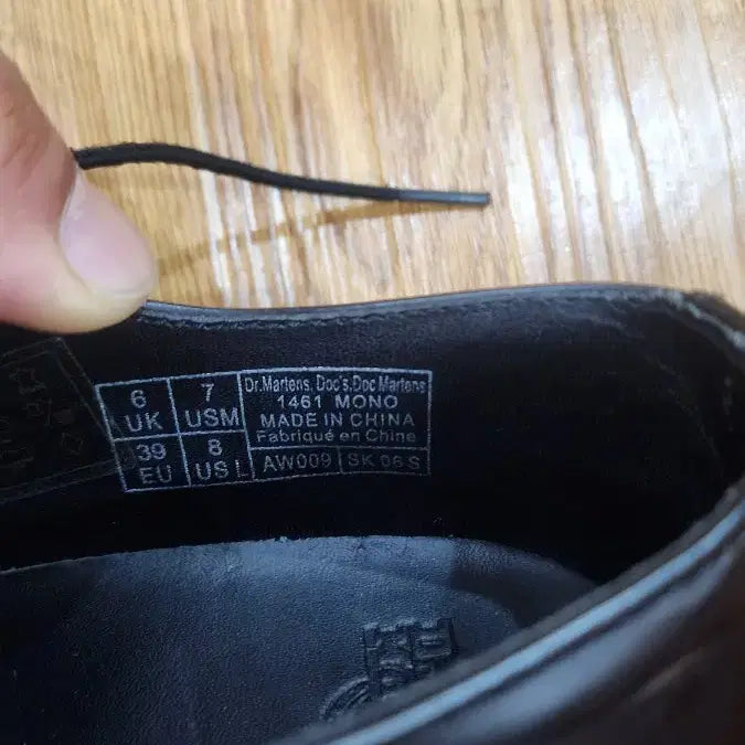 [BUNJANG] Dr. Martens 1461 Mono Black Derby Shoes / 닥터마틴 1461 모노 블랙 더비슈즈