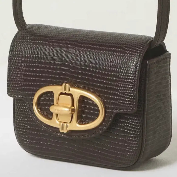 [BUNJANG] Atte Vanessabruno Lizard Embossed Mini Crossbody Bag / 아떼 바네사브루노 리자드엠보 미니 크로스백 (상태 좋음)