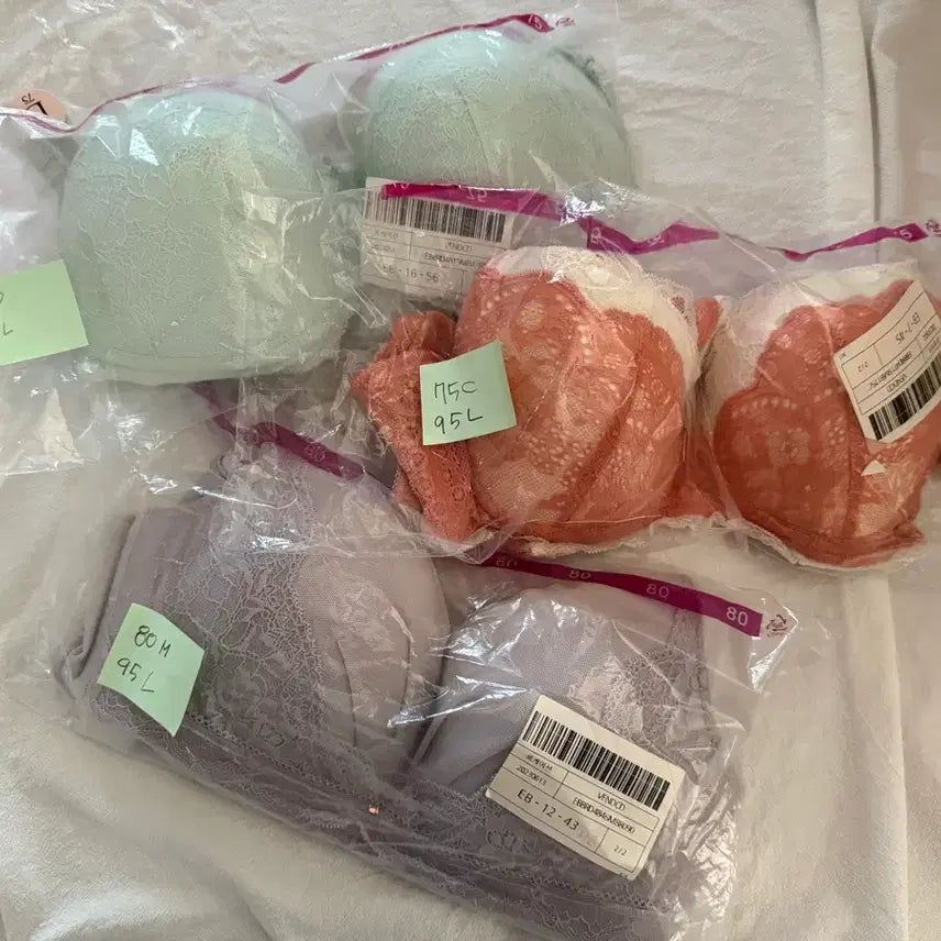 [BUNJANG] [Unspecified Brand] Underwear Set / [에블린 정품] 새상품 _속옷세트 판매