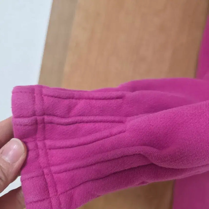 [BUNJANG] Pink Cotton Sweatshirt / 진핑크색 맨투맨 티셔츠