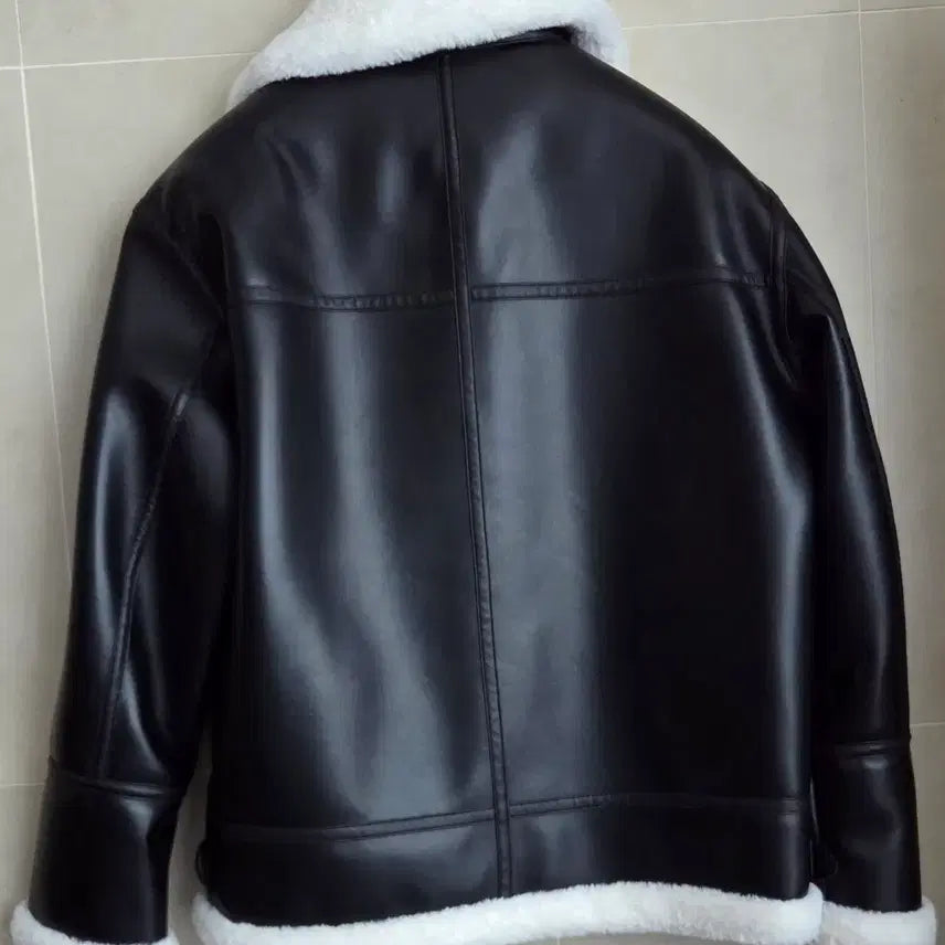 [BUNJANG] Left Seoul Aviator Jacket XL / 레프트 서울 에비에이터 무스탕 자켓  XL 새제품남여공용 택포 가격