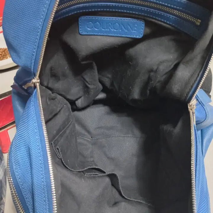 [BUNJANG] Couronne Stefano Backpack (Blue) / 쿠론 스테파노 남녀공용 빅백팩. 블루