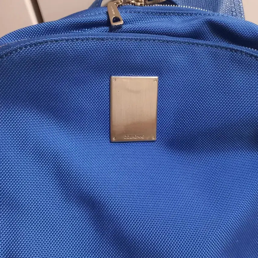 [BUNJANG] Couronne Stefano Backpack (Blue) / 쿠론 스테파노 남녀공용 빅백팩. 블루