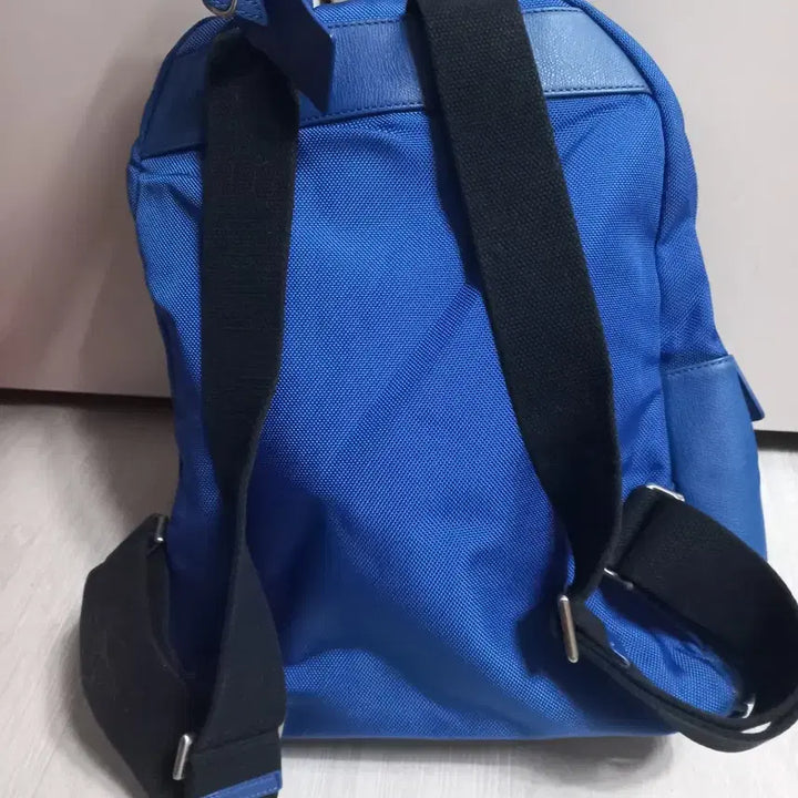 [BUNJANG] Couronne Stefano Backpack (Blue) / 쿠론 스테파노 남녀공용 빅백팩. 블루
