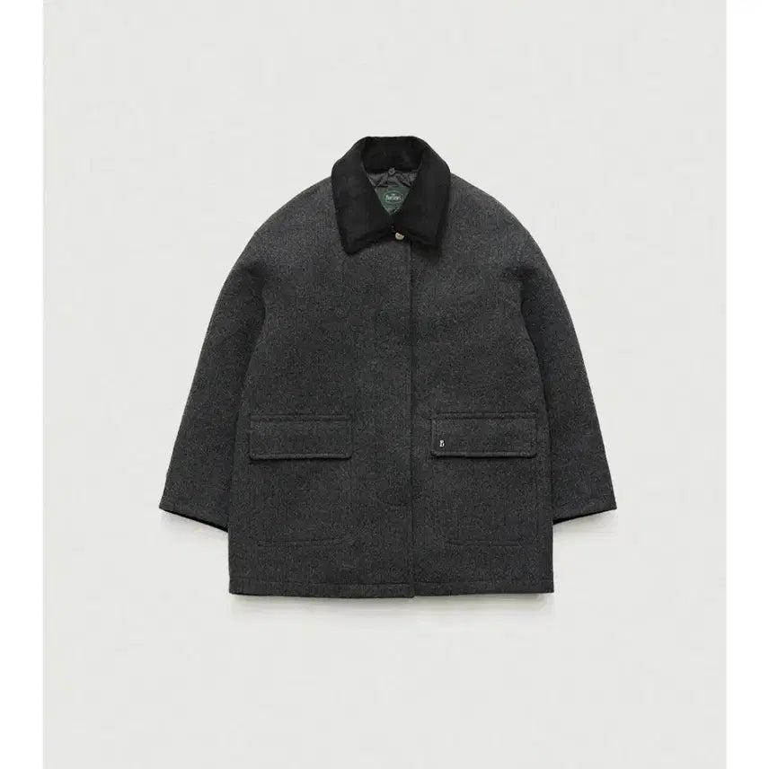 [BUNJANG] The Barnet Charcoal Coat / 더바넷 차콜 코트