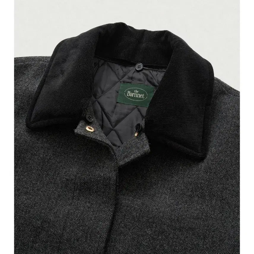 [BUNJANG] The Barnet Charcoal Coat / 더바넷 차콜 코트
