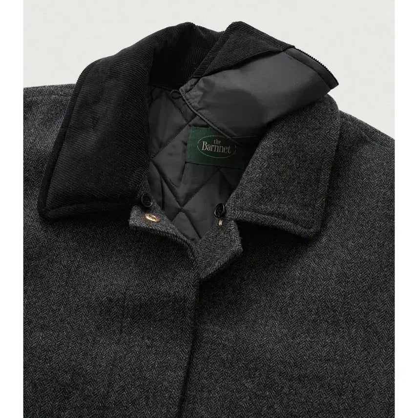 [BUNJANG] The Barnet Charcoal Coat / 더바넷 차콜 코트