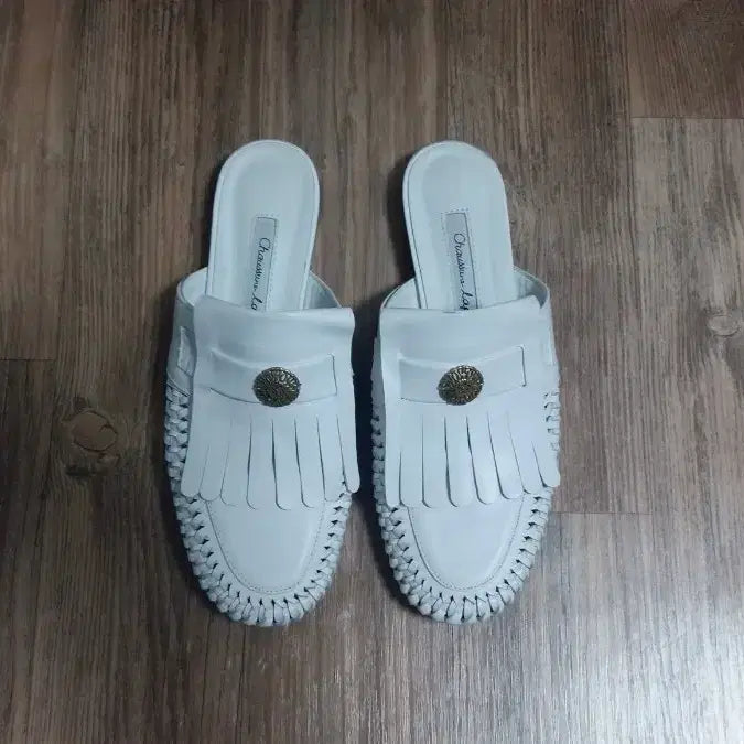 [BUNJANG] Sauterelle Lapin Leather Bloafer / "쇼쉬르라팡" 가죽 블로퍼