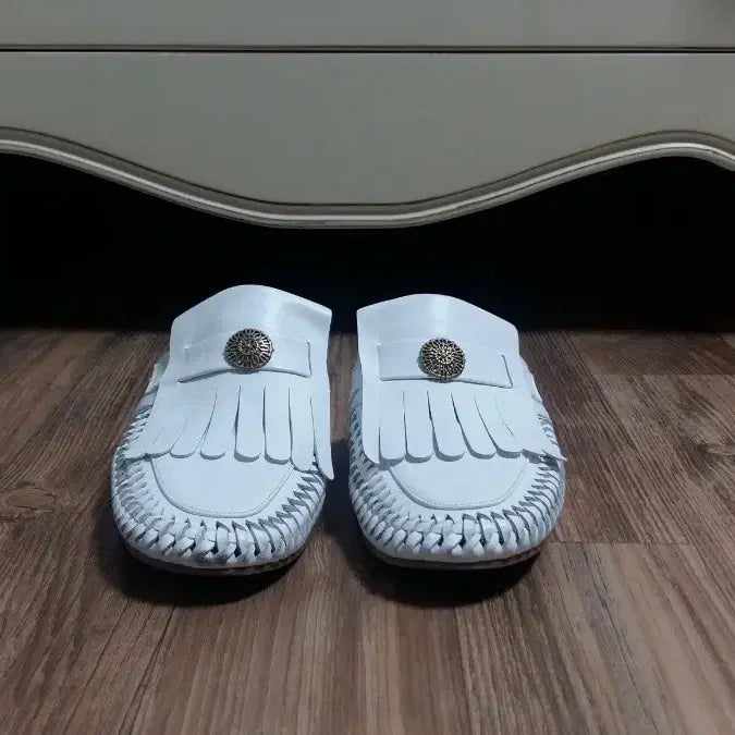 [BUNJANG] Sauterelle Lapin Leather Bloafer / "쇼쉬르라팡" 가죽 블로퍼