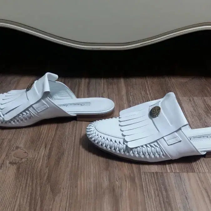 [BUNJANG] Sauterelle Lapin Leather Bloafer / "쇼쉬르라팡" 가죽 블로퍼