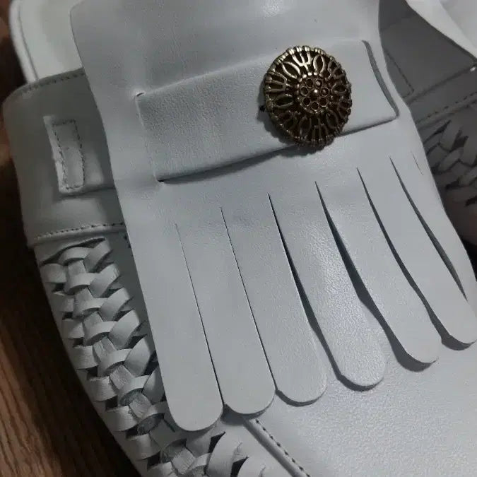 [BUNJANG] Sauterelle Lapin Leather Bloafer / "쇼쉬르라팡" 가죽 블로퍼