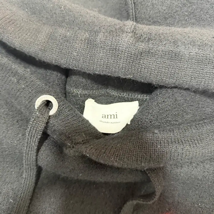 [SOLD OUT] [정품 L] 아미 빅로고 인타르시아 니트 후드