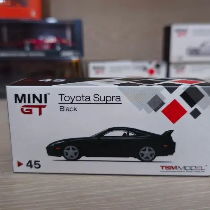 [BUNJANG] Mini GT Toyota Supra (Black) 1:64 Scale Model Car / 1:64 미니지티