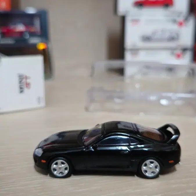 [BUNJANG] Mini GT Toyota Supra (Black) 1:64 Scale Model Car / 1:64 미니지티