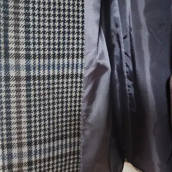 [BUNJANG] Sendtwo Checkered No-Collar Jacket / Sendtwo 체크 노카라 자켓 프리사이즈 66추천