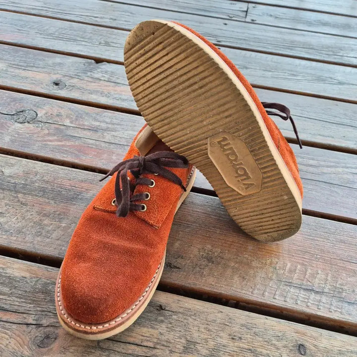 [BUNJANG] Santa Rosa Dixon Oxford Rust Suede Shoes / 산타로사 딕슨 옥스포드 7.5사이즈 러스트스웨이드