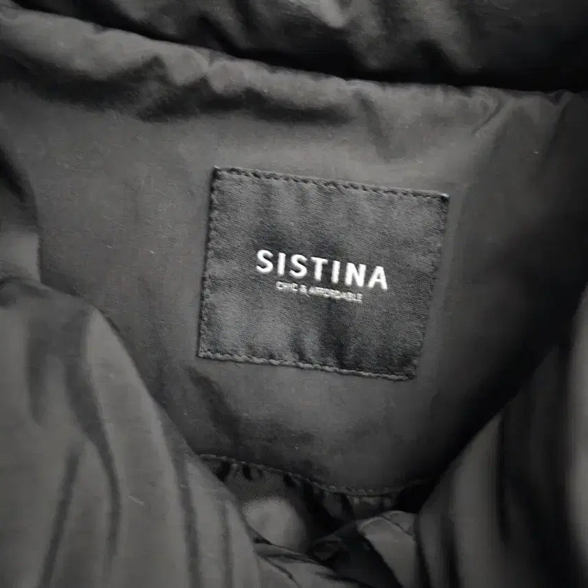 [BUNJANG] SISTINA Hooded Short Padded Jacket Black / 시스티나  SISTINA  후드 숏패딩 블랙
