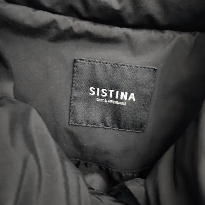 [BUNJANG] SISTINA Hooded Short Padded Jacket Black / 시스티나  SISTINA  후드 숏패딩 블랙