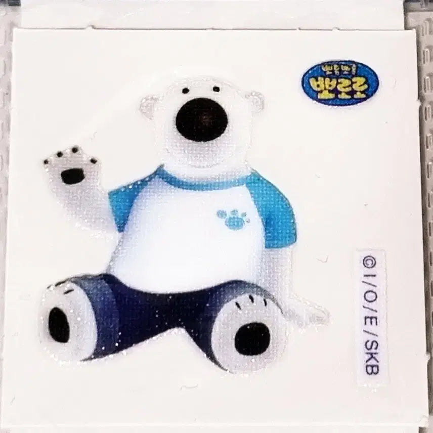 [BUNJANG] Pororo Poby Sticker / [뽀로로 띠부씰] 포비 스티커/띠부실