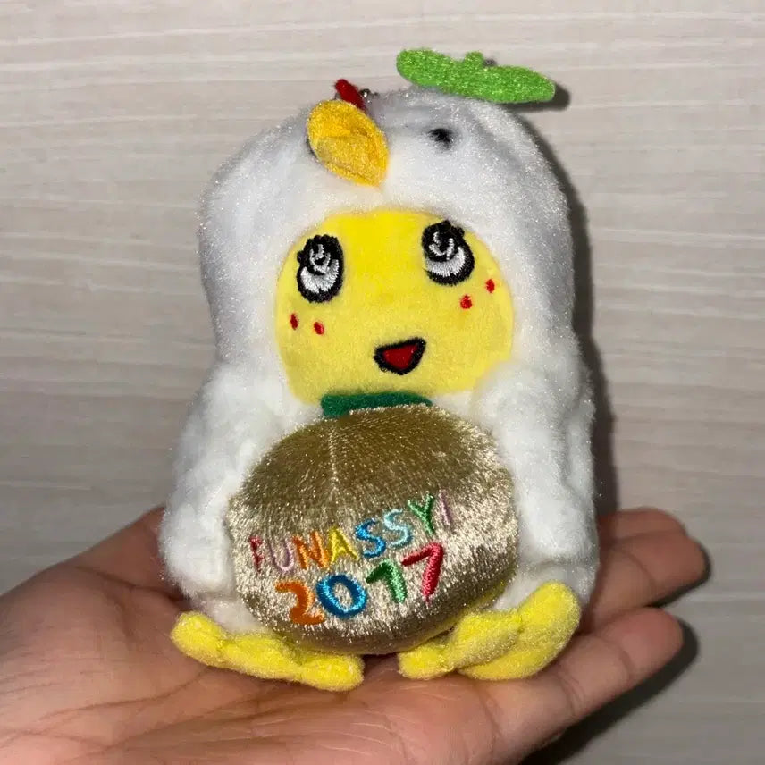 [BUNJANG] Funassyi 2017 Mascot Chicken Keyring / 후낫시 인형 2017 마스코트 캐릭터 닭키링