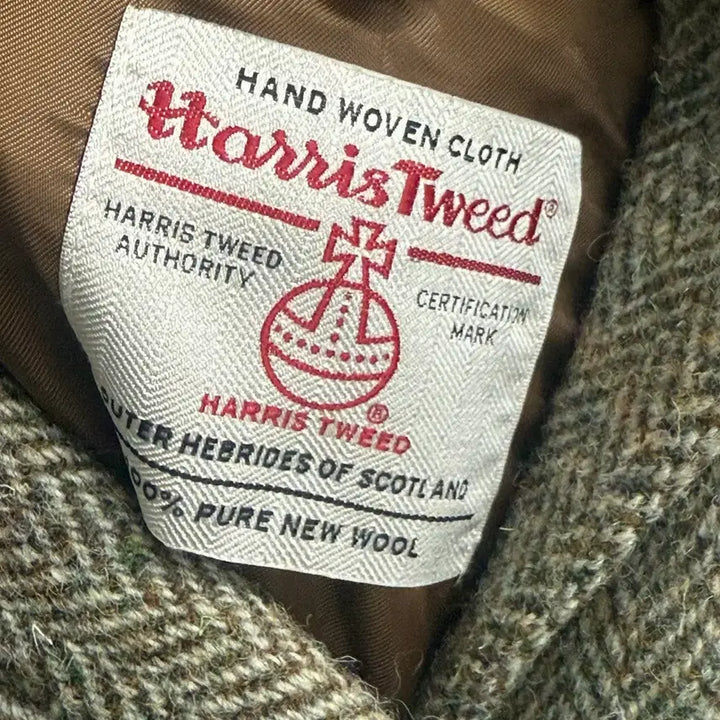 [BUNJANG] Harrys Tweed Edition Herringbone Light Brown Jacket / 해리스트위드 에디션 헤링본 라이트 브라운 자켓